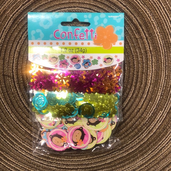 Amscan Party Supplies Mod Monkey Love Confetti Poshmark
